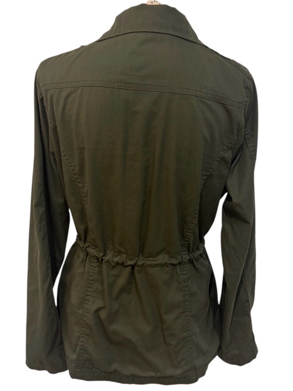 Made by Johnny WJC643 Olive Green Military Safari Anorak Jacket M - Picture 3 of 10